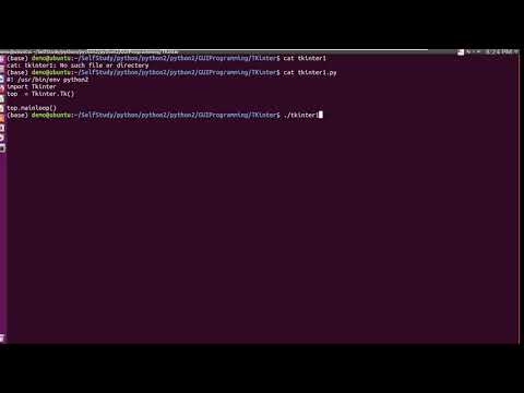 python2 gui programming