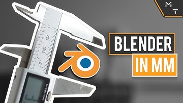 How to : Setup Blender into millimetres  (mm) - Blender Tutorial