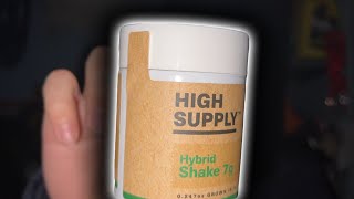 Cresco High Supply - Triangle Octane Shake Strain Review (AMAZING SHAKE)
