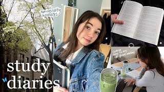 study diaries | finals as a film student, being productive and university updates