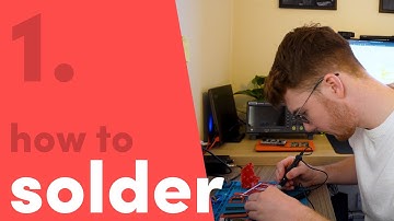 How to solder for beginners | Build-your-own game console