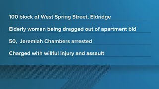 Eldridge man arrested after elderly woman was assaulted