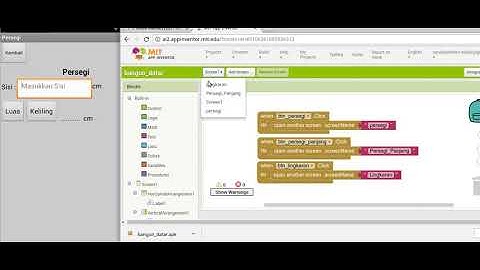 Pemrograman mobile - Aplikasi menghitung bangun ruang