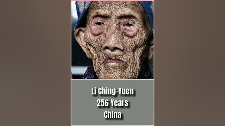 Comparison: Oldest people in the world history