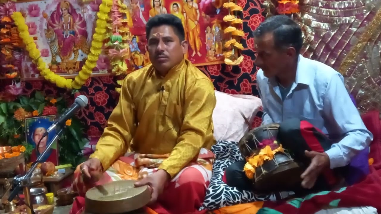 भाद्रपद का पहला आछरी नृत्य। देवताओ की स्तुति। गुरू उमेद पटवाल जी।#dilbarpahadivloger #garhwalijagar