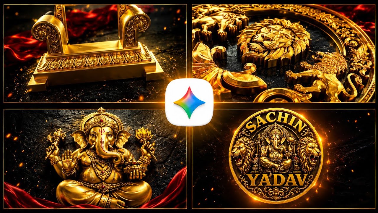 Trending Ganesh Chaturthi Youth Logo Intro Editing 🔥 | Google Gemini Youth Video Editing 2026