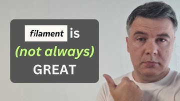 When NOT To Use Filament: Three Cases