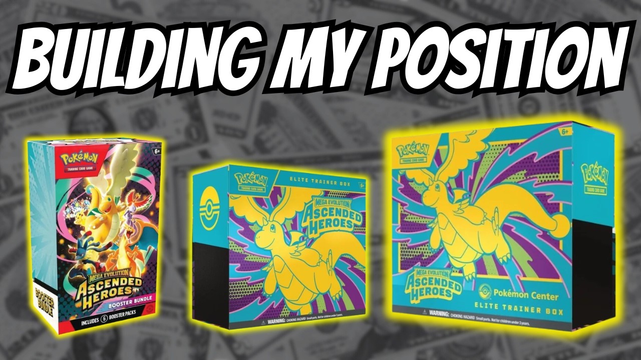 My Plan For Ascended Heroes: How I'm Approaching Investing In This Pokémon Set With Maximum Demand