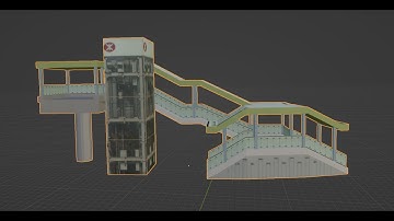 omsi 大窩口地鐵站B出口行人天橋 object download, 青山公路－葵涌段一帶嘅建築物