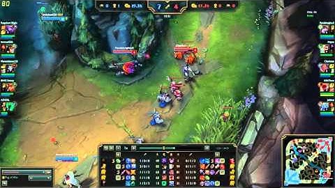 League of Legends: Lucian 1v3 Outplay