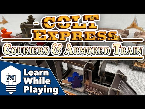 Colt Express Couriers & Armored Train Board Game EXPANSION - Train Strategy  Game – Asmodee North America