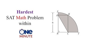 This is one of the Hardest SAT Math Problem | Math Problem with Solution | Learn Math with Zain