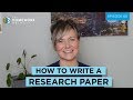 How to write a research paper  the homework help show ep 66