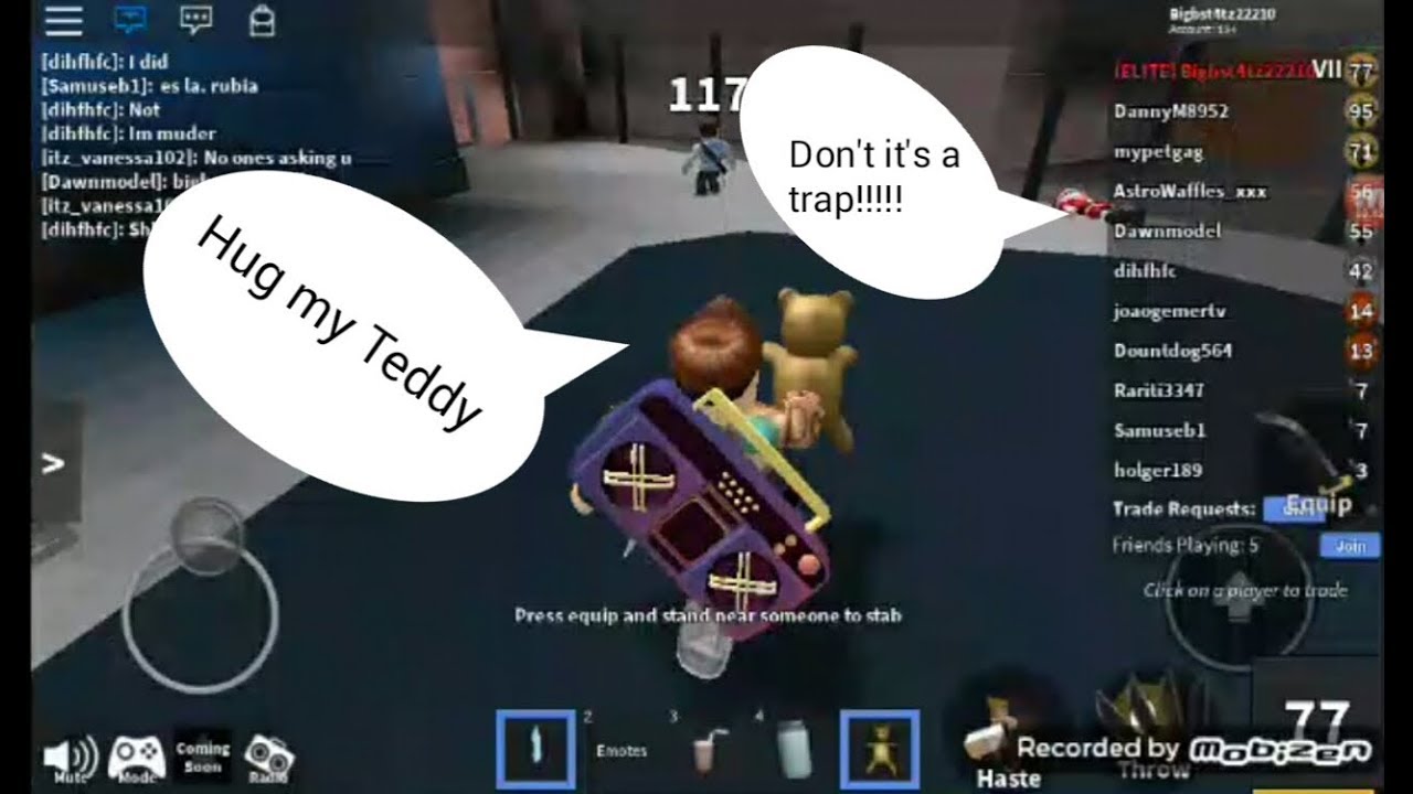 How To Hide A Knife In A Teddy Bear Roblox Murder Mystery 2 - roblox song id teddy bear