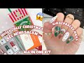 MODELONES CHRISTMAS GEL MINI SALON KIT | BEGINNER FRIENDLY HOLIDAY NAIL ART &amp; GEL X NAILS