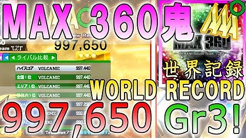 MAX 360 CHALLENGE WORLD RECORD!!! 997,650 HERE!!!
