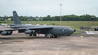 The B-52H (BUFF) Taking Off