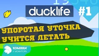 Прохождение ducklife - утиная жизнь ◗ УПОРОТАЯ УТОЧКА УЧИТСЯ ЛЕТАТЬ ◗ #1