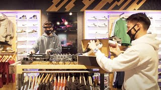 Lucas U0026 Steve Play A Dj Set While Selling Shoes  Lunch Break Mix Episode 2 atheletes Foot