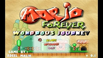 Mario Forever Wondrous Journey V0.1 By Adeel Malik Completed Video