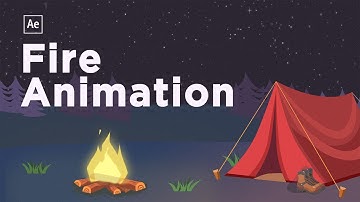 Easy Cartoon Fire Animation | After Effects Tutorial