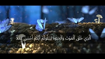 "ارح سمعك "تلاوة هادئة تريح القلب  🎧سورة الملك" كاملة"