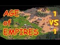 Стратегия Эпоха Империй игра по сети 1 на 1 |Age of Empires: The Rise of Rome|