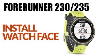 How to Install Watch Face on Garmin Forerunner 230 or Forerunner 235 screenshot 3