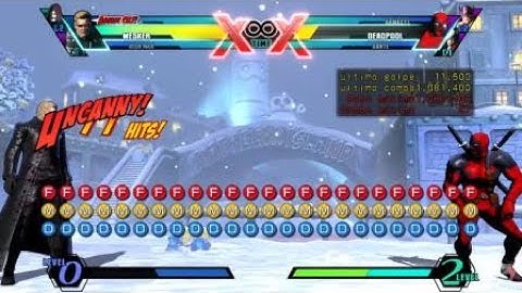 UMvC3 Wesker triple Cobra Strike combo (GON) ft UniMissiles.