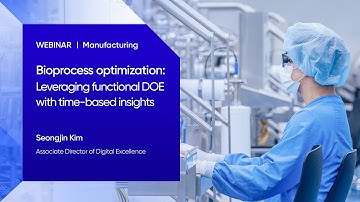 [Webinar] Bioprocess Optimization: Leveraging Functional DOE with Time-based Insights