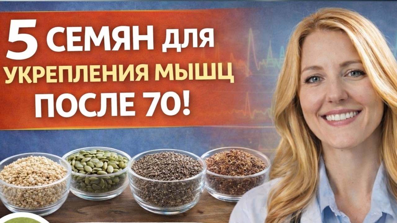 5 Семян, Которые Возвращают Силу После 70 Лет