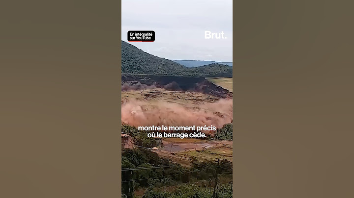 Un barrage cède et déverse 12 millions de tonnes de boue.