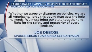 Chicago man charged with threatening Darren Bailey