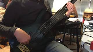 Dance away - Roxy music bass cover