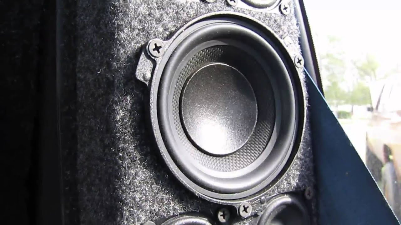 Trække på Rejsende meget fint JBL GTi 4" Kevlar Cone Speaker Excursion - YouTube