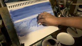 How to & short History White in Watercolor | A complete live tutorial demonstration | Art