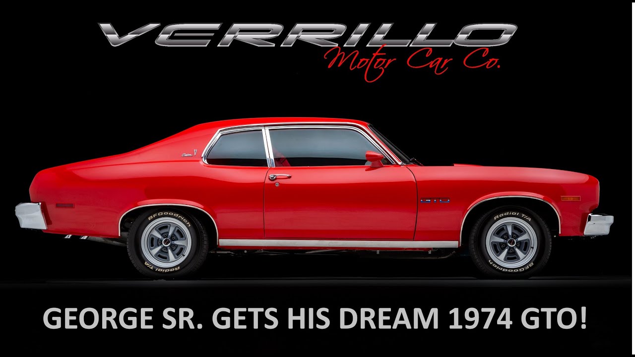 ジョージ様 George gets his dream 1974 GTO! - YouTube