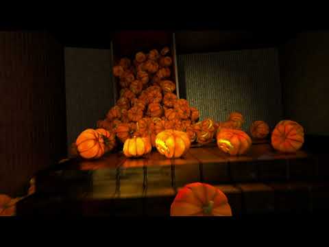 Too late for Halloween ? (Cinema 4D + Octane + XParticles)
