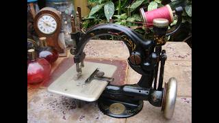 Old Vintage Antique Sewing Machine Wilcox Willcox & Gibbs For