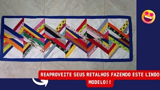 REAPROVEITE SEUS RETALHOS E Faça EssE lindo tapete!!!