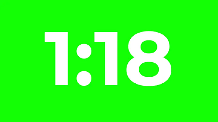 2 Minutes Countdown   Green Screen   Free to Use