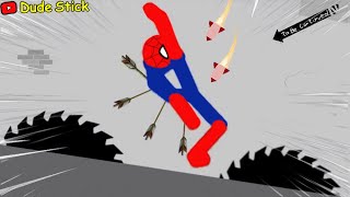 20 Min Best Falls I Stickman Dismounting funny moments