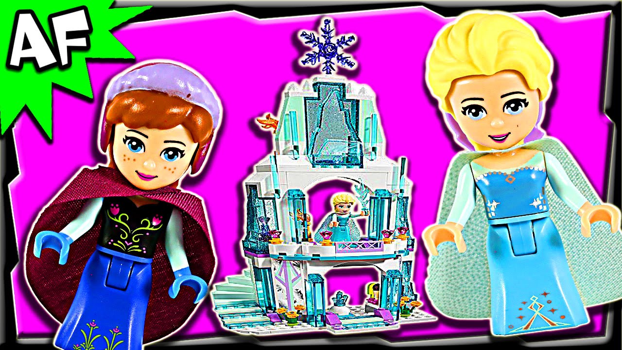 lego-disney-frozen-elsa-s-sparkling-ice-castle-41062-stop-motion-set