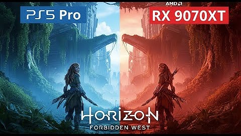 PS5 Pro vs AMD RX 9070 XT | High-End Visual Comparison in HFW
