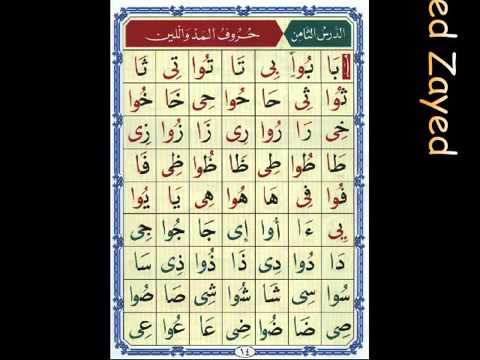 Al Noorania lesson 8 Qaidah Al Nourania YouTube