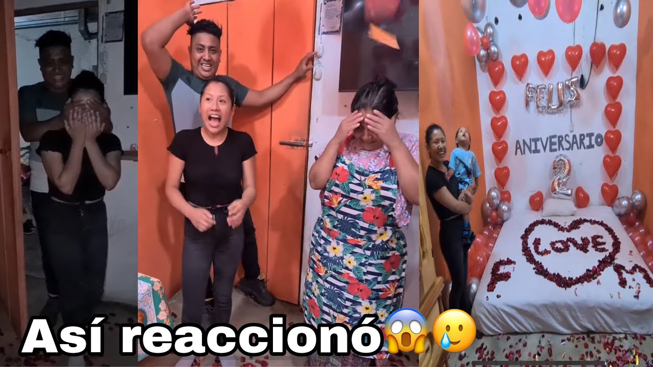 Faby llega y llora de felicidad al ver su sorpresa🥲