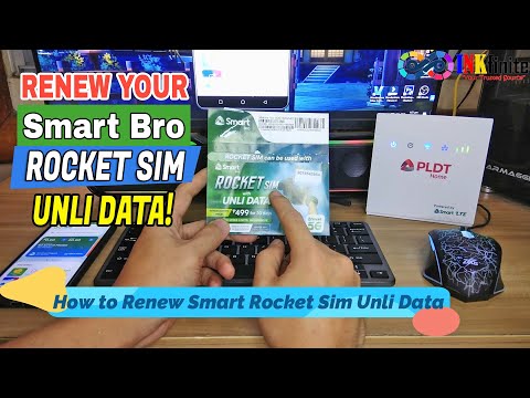 How to Renew Smart Bro Rocket Sim Unli Data | INKfinite