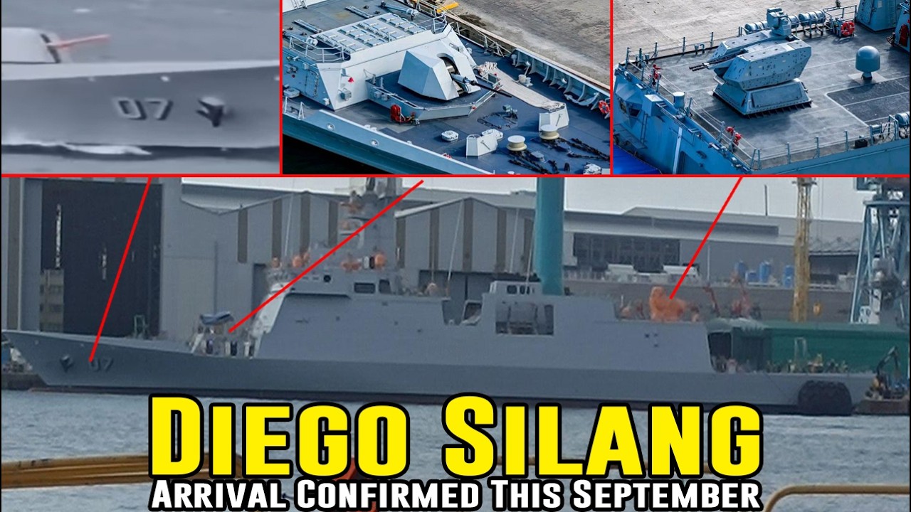 BRP Diego Silang Delivered | Philippines’ New Missile Frigate Strengthens South China Sea Defense