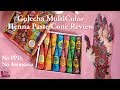 Magic Golecha MultiColor Henna Paste Cone Review | instance color cone | Be you and Beauty