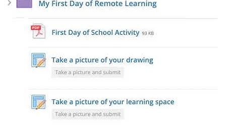 How to Submit a Photo or Video Assignment to Schoology